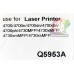 Q5950A Q5951A Q5952A Q5953A ตลับหมึกชุดสี 4 ตลับ สำหรับ HP Color Laser jet